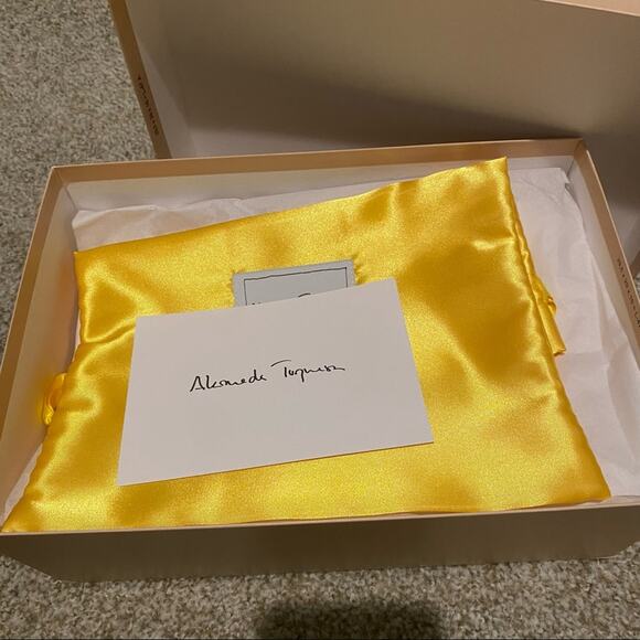 ALAMEDA TURQUESA Hana Woven Pearl Handbag Bag Yellow Handmade Portugal - Picture 7 of 9